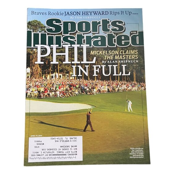 Sports Illustrated Magazine u  April 19 2010 Vol 112 No 17 Jason Heyward - Picture 1 of 9